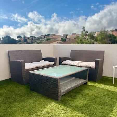 T3 Lumineux - Terrasse- Proche Des Grands Buffets * Narbonne